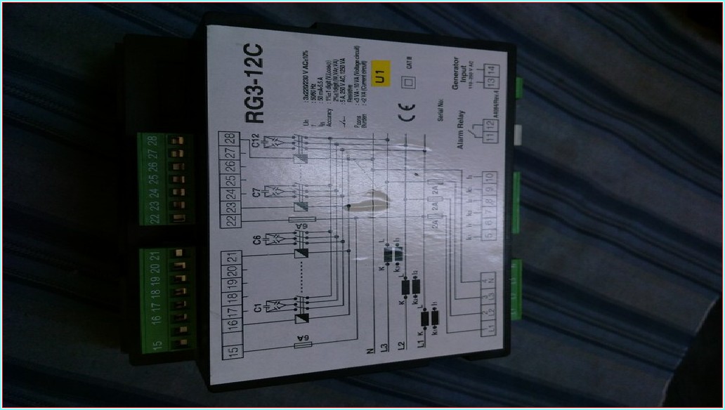 ENTES RG3-12C REAKTİF GÜÇ KONTROL RÖLESİ